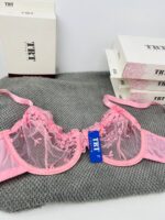 سوتین توری صورتی پینکTRT