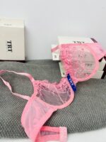 سوتین  توری صورتی پینکTRT - تصویر 4