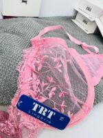 سوتین  توری صورتی پینکTRT - تصویر 2