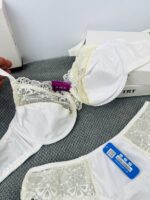 ست لباس زیر تورگاز و ساتن صدف TRT - تصویر 4