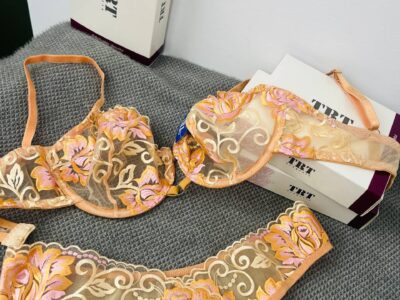 پخش عمده سوتین و شورت گلدوزی سه بعدی گاز ایتالیایی ضد حساسیت